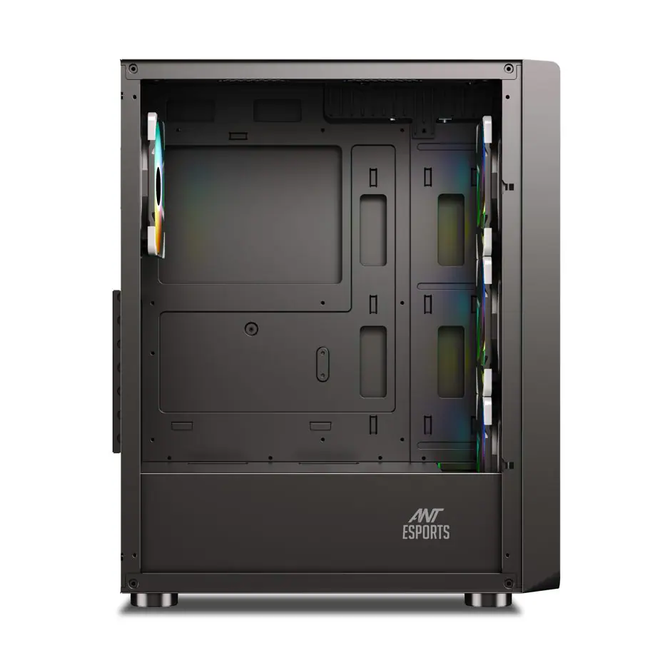 Ant Esports Gaming Cabinet 211 Air ARGB Black view 5
